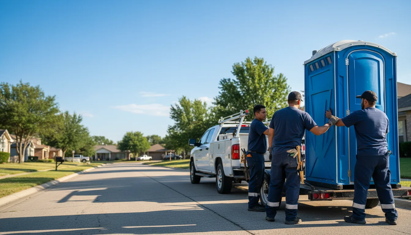 Portable Toilet Rental in Drumright, OK near me